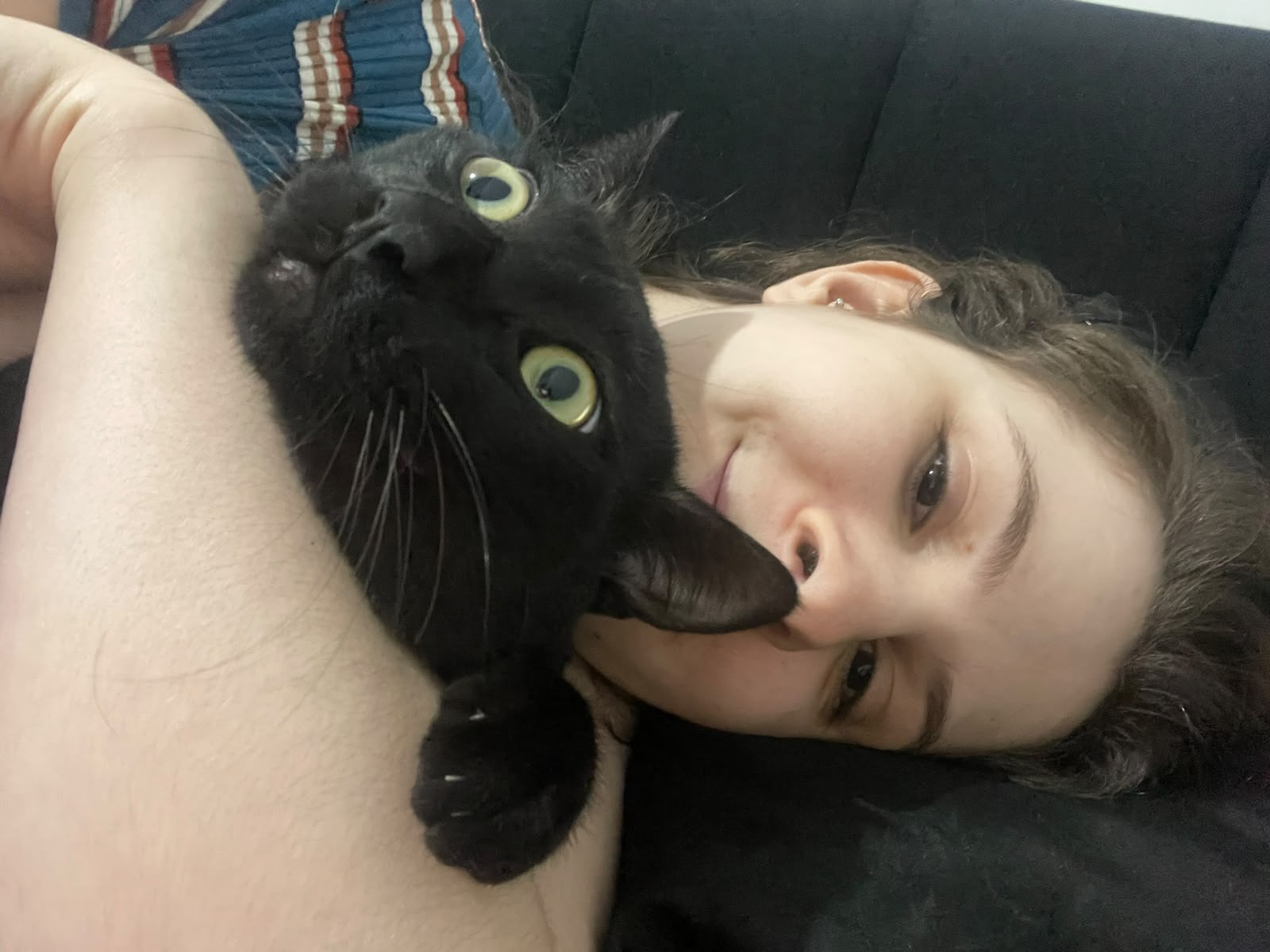 Lilian com o Fumaça